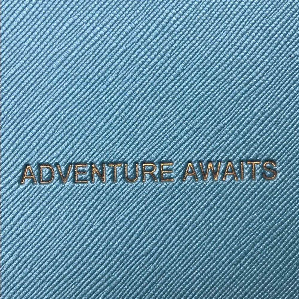 NWT Katie Loxton Metallic Adventure Awaits Pouch